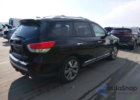 2013 Nissan Pathfinder Platinum from USA, damaged, VIN 5N1AR2MN9DC668987